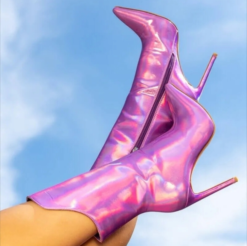AZALEA WANG HALO SEXY BOOTIE HEEL